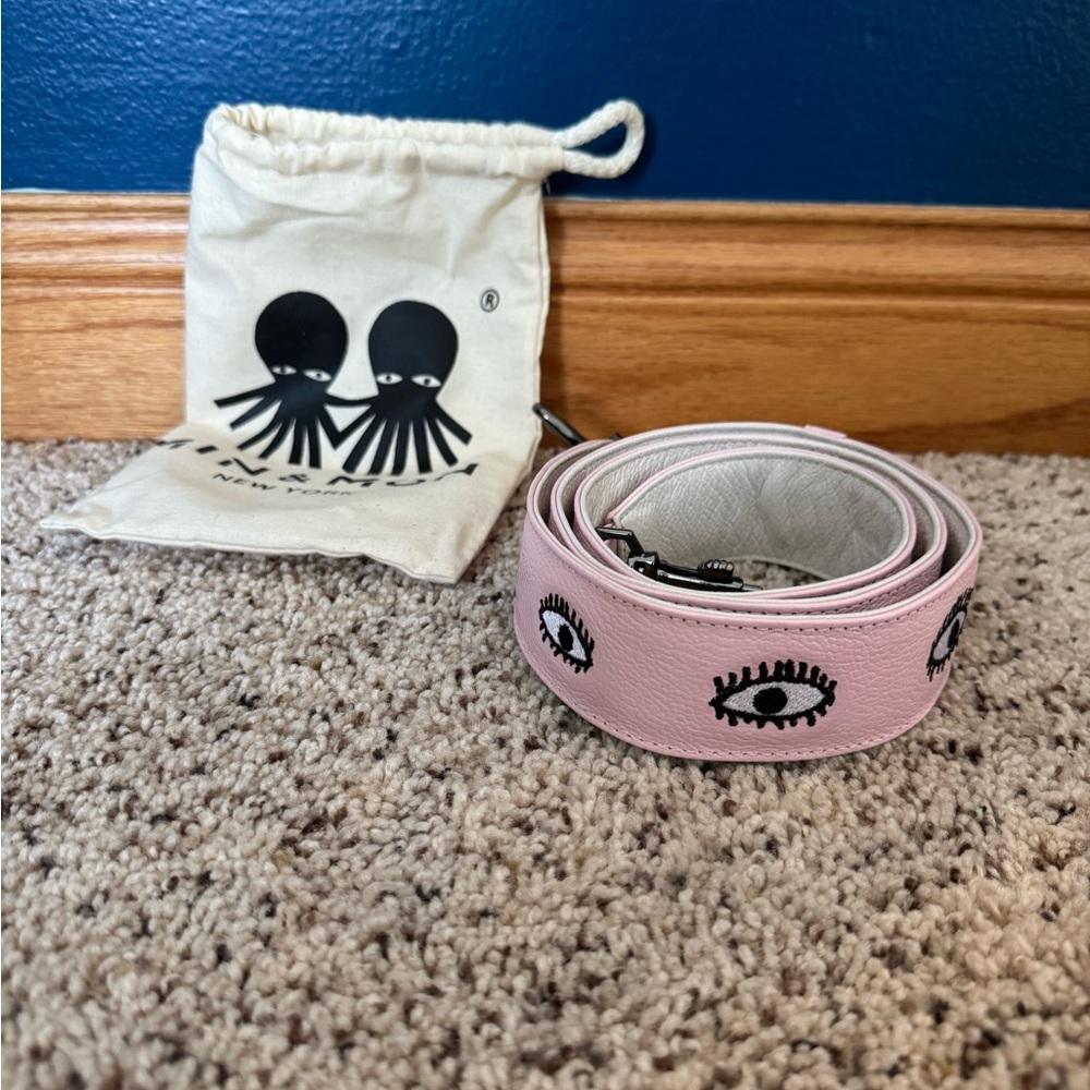 Min & Mon Pink Bag Strap